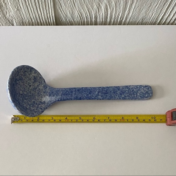 Large Gailstyn-Sutton Bleu Cordon Blue Speckled Soup Tureen With Ladle - Picture 16 of 16